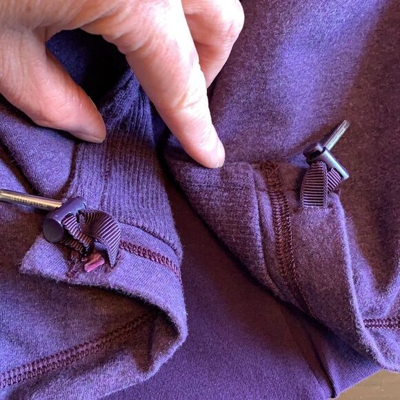 LULULEMON Women’s Gratitude Wrap Jacket Purple Size 2 - Picture 10 of 14